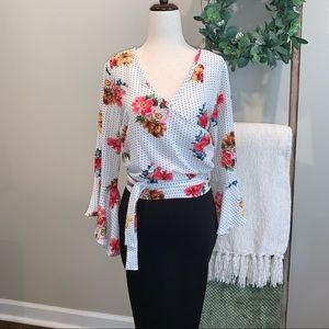 🌺 Wishful Print Blouse